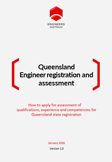 Image of black text in centre of neutral document, red brackets surrounding it